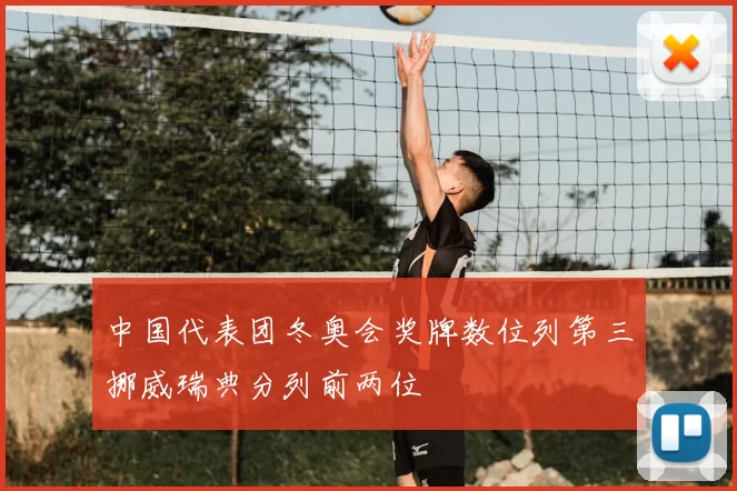 中国代表团冬奥会奖牌数位列第三挪威瑞典分列前两位